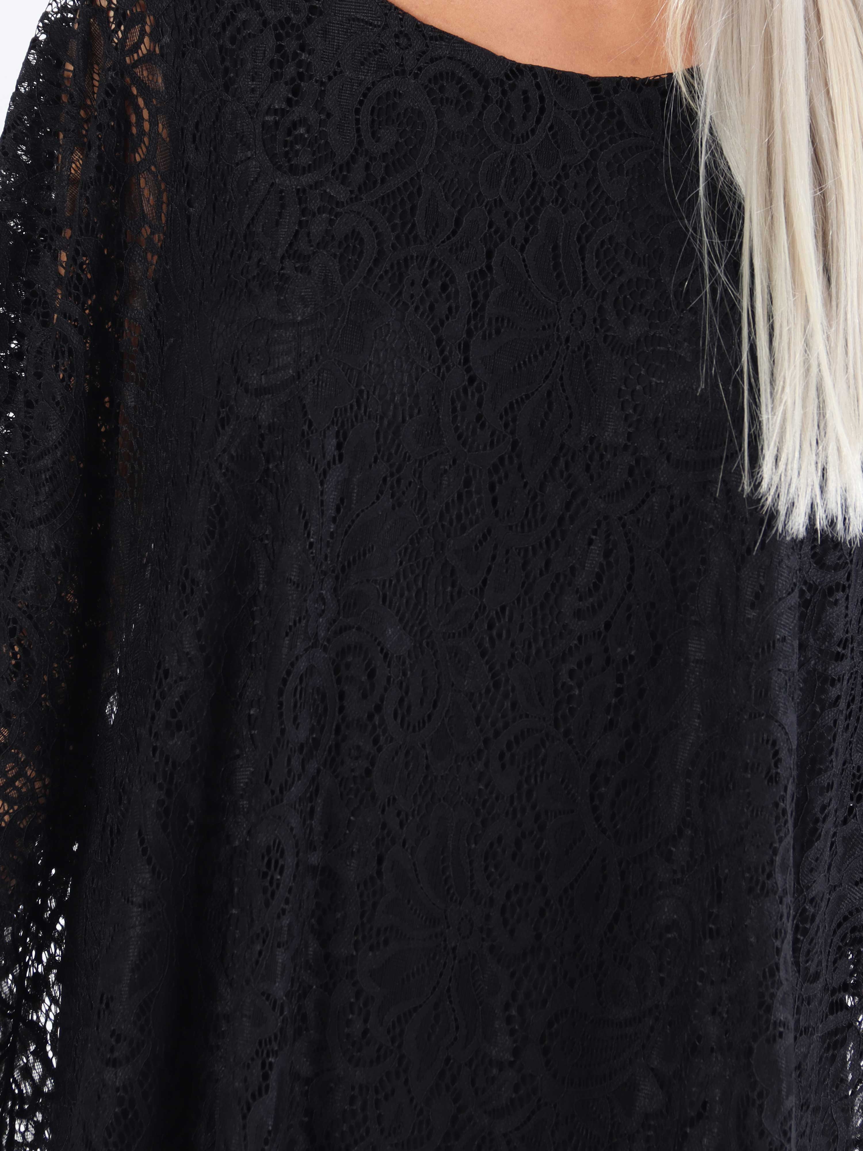 Kenya Lace - Söt tunikaklänning i spets i plusstorlek